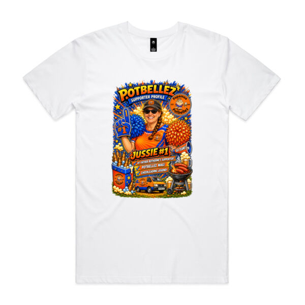 Jussie Player Profile & WAGS T'Shirt Thumbnail